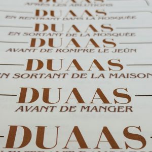 Stickers Duaas - Quotidien